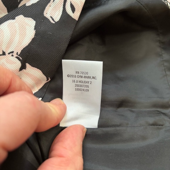 Janie & Jack Bow Print Black, Light Pink and White Dress - Picture 10 of 13